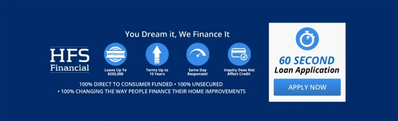 Graphic for HFS Financial's financing program